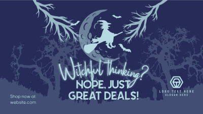 Witchful Great Deals Facebook event cover Image Preview