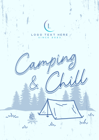 Camping Adventure Outdoor Flyer Image Preview