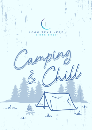 Camping Adventure Outdoor Flyer Image Preview