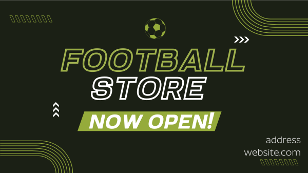 Football Supplies Facebook Event Cover Design Image Preview