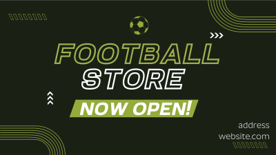 Football Supplies Facebook event cover Image Preview