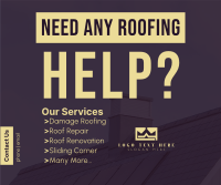 Roofing Help? Facebook post Image Preview