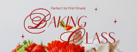 Elegant Bakery  Class Facebook Cover Preview