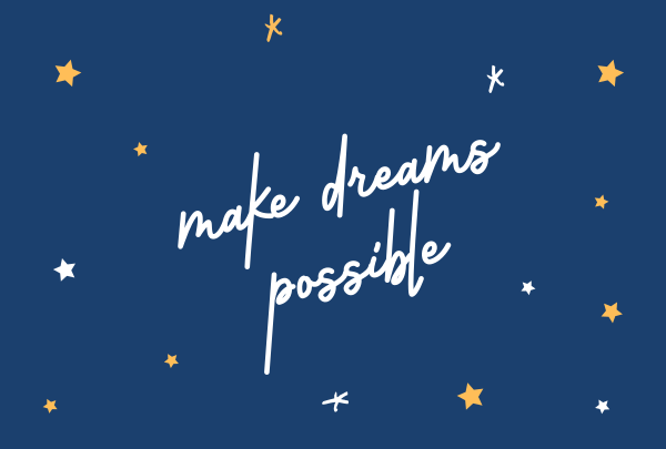 Make Dreams Possible Pinterest Cover Design Image Preview