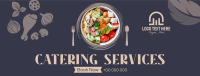 Catering Food Variety Facebook cover | BrandCrowd Facebook cover Maker