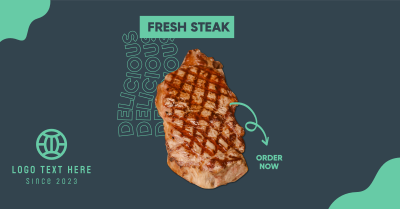 Fresh Steak Facebook ad Image Preview