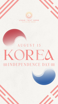 Korea Independence Day Instagram story Image Preview