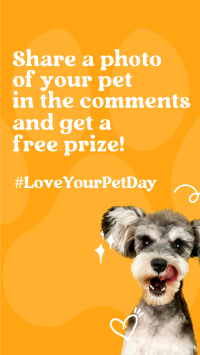 Cute Pet Lover Giveaway Instagram reel Image Preview