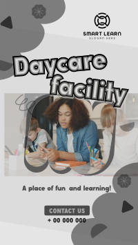 Cute Daycare Facility Instagram story Image Preview