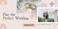 Professional Wedding Planner Twitter post Image Preview