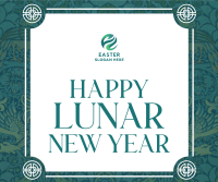 Lunar New Year Celebration Facebook Post Design