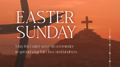 Easter Holy Cross Reminder Facebook event cover Image Preview