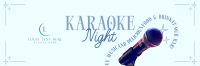 Karaoke Bar Twitter Header Preview