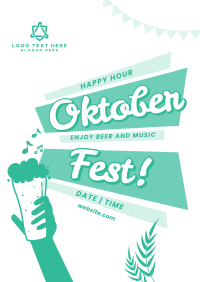 Oktoberfest Beer Promo Flyer Design