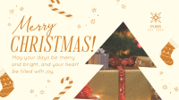 Merry and Bright Christmas Animation Image Preview