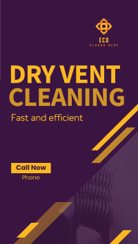 Dryer Vent Cleaner YouTube Short Design