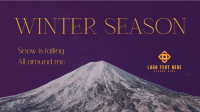 Winter Season Facebook event cover Image Preview