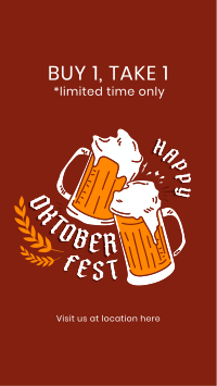 Oktoberfest Celebration TikTok Video Image Preview