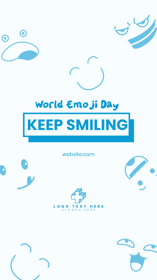 Keep Smiling Instagram Story Design Image Preview