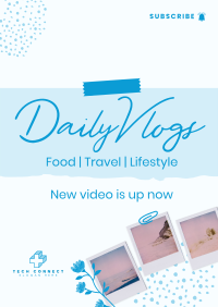 Scrapbook Daily Vlog Poster Image Preview