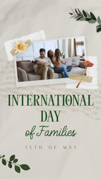 Day of Families Scrapbook Instagram story Image Preview