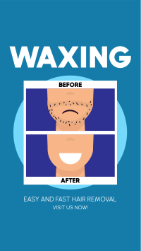 Waxing Treatment Instagram story Image Preview