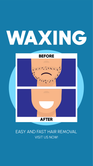 Waxing Treatment Instagram story Image Preview