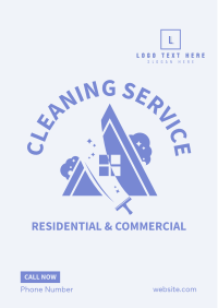 House Cleaning Service Flyer Design