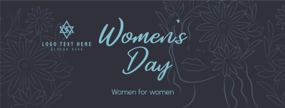  Aesthetic Women's Day Facebook cover Image Preview