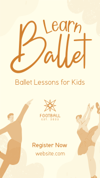 Kids Ballet Lessons Video Image Preview