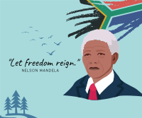 Nelson Mandela  Freedom Day Facebook post Image Preview