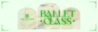 Sophisticated Ballet Lessons Twitter Header Preview