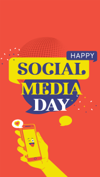 Social Media Day Instagram Story Design