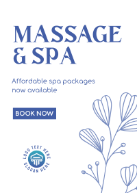 Special Massage Flyer Design