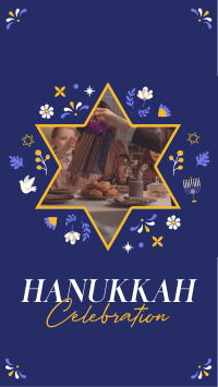 Hanukkah Family TikTok video Image Preview