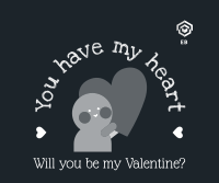 Valentine's Heart Facebook Post Image Preview