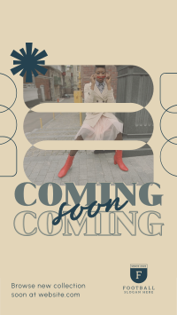 Modern Fashion Coming Soon Facebook Story Design