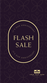 Anniversary Flash Sale Instagram story Image Preview