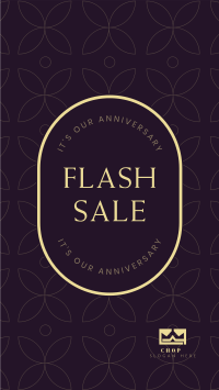 Anniversary Flash Sale Instagram Story Design