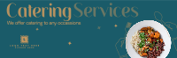 Catering At Your Service Twitter Header Design