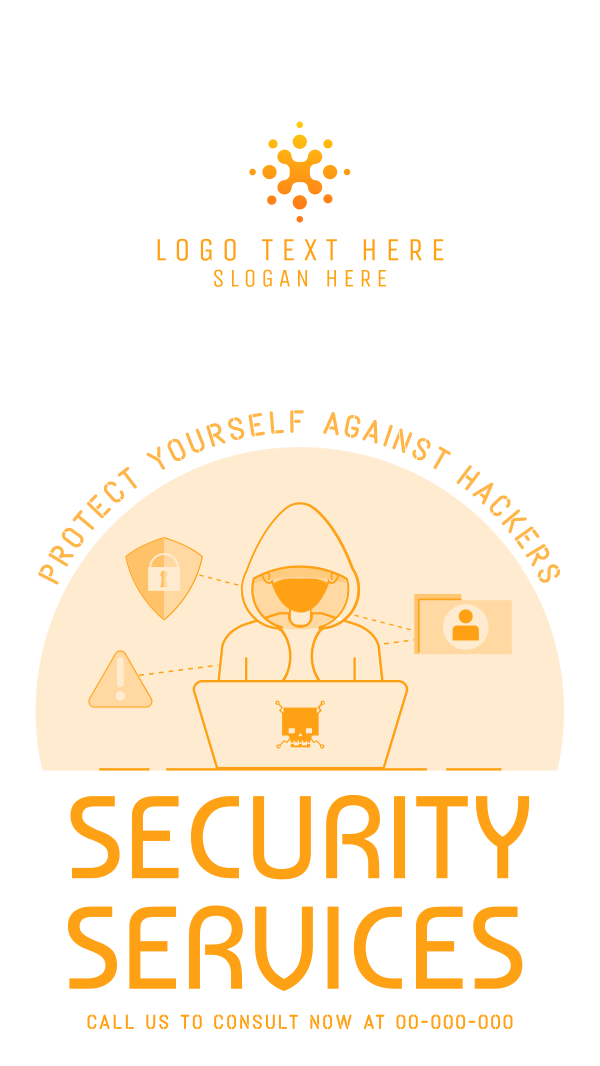 Privacy Protection Instagram Story Design