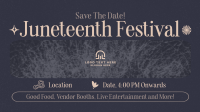 Retro Juneteenth Festival Animation Image Preview