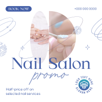 Elegant Nail Salon Services Instagram post Image Preview