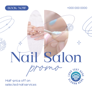 Elegant Nail Salon Services Instagram post Image Preview