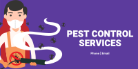 Pest Control Services Twitter post Image Preview