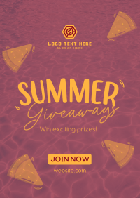 Refreshing Summer Giveaways Flyer Image Preview