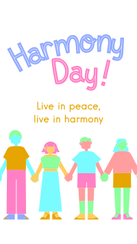 Peaceful Harmony Week YouTube Short Design