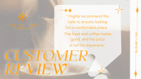 Shiny Coffee Testimonial Facebook event cover Image Preview