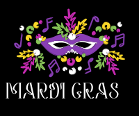 Mardi Gras Showstopper Facebook Post Design