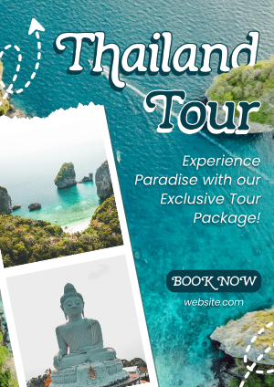 Thailand Tour Package Flyer Image Preview
